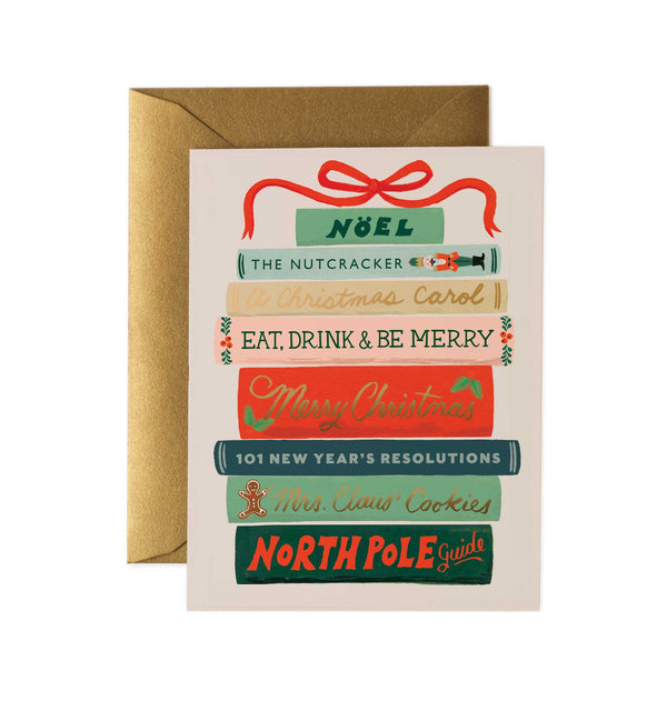 Rifle Paper Co.  Holiday Books Christmas Card SET