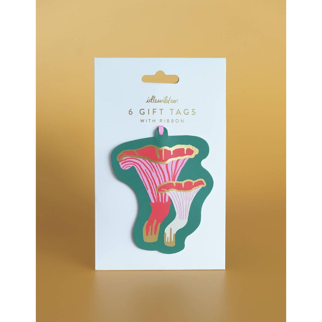 Idlewild Co. - Die-Cut Gift Tags | Chanterelle Mushroom
