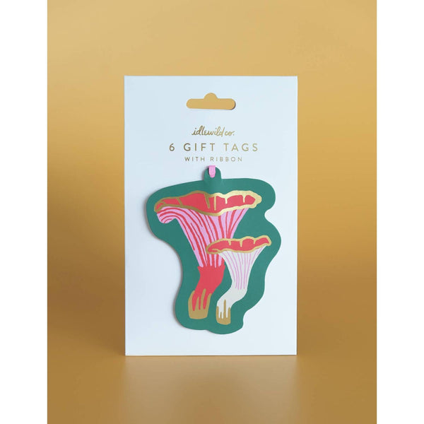 Idlewild Co. - Die-Cut Gift Tags | Chanterelle Mushroom