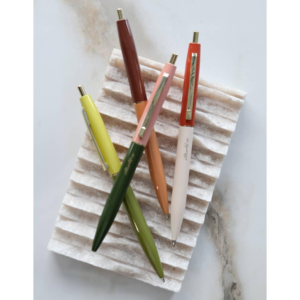 Idlewild Co. - Retro Pen Set of Four | Desert Tones