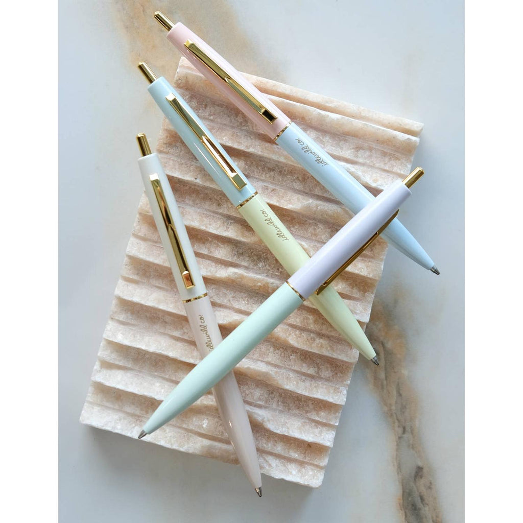 Idlewild Co. - Retro Pen Set of Four | Pastel Rainbow