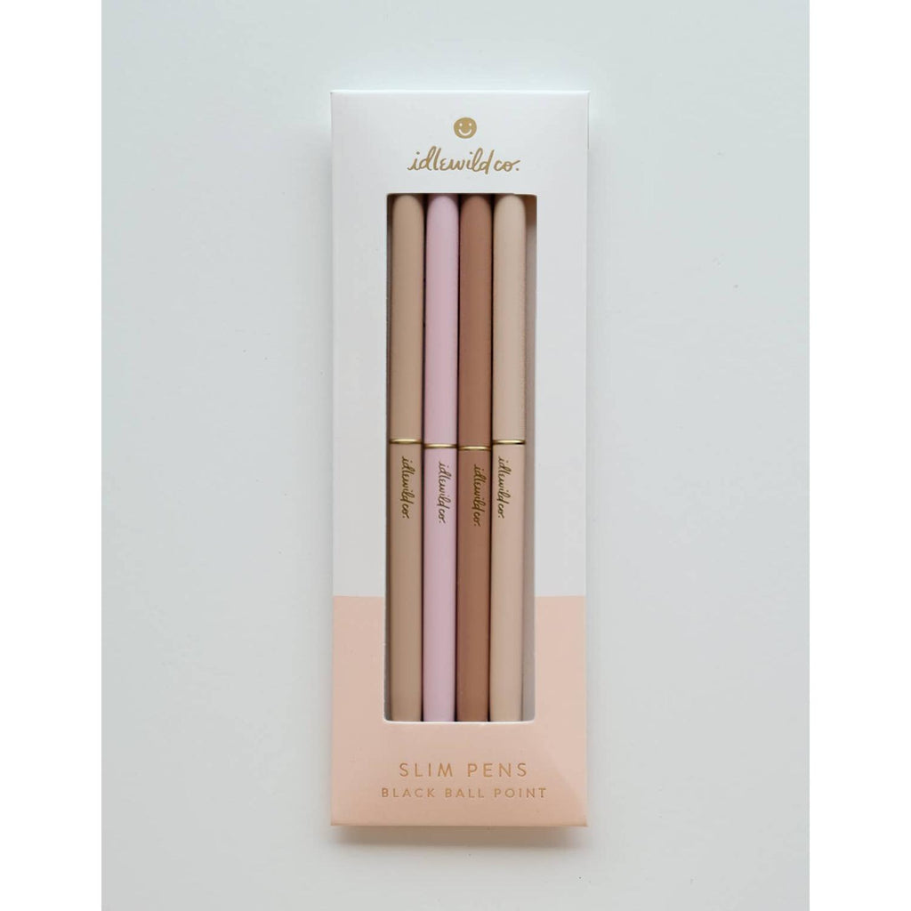 Idlewild Co. - Slim Pen, Set of Four | Spectrum Nude Blush (Neutrals)