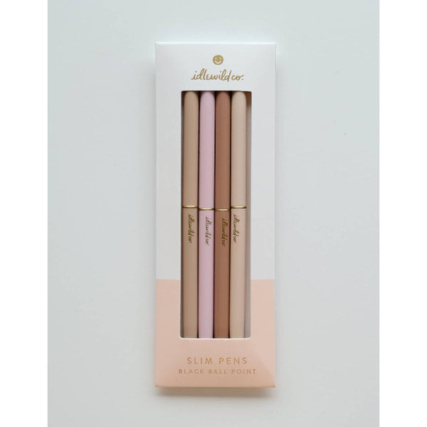 Idlewild Co. - Slim Pen, Set of Four | Spectrum Nude Blush (Neutrals)