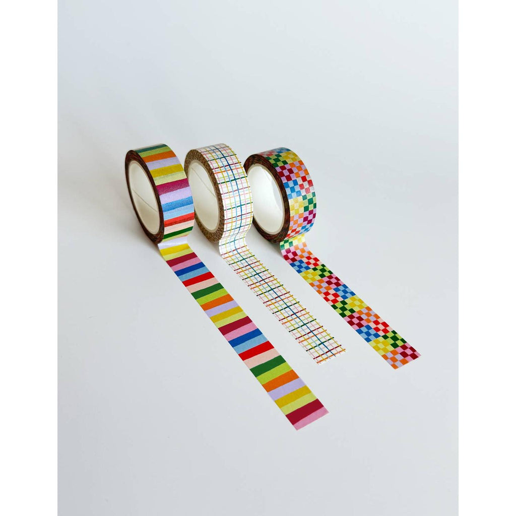 Idlewild Co. - Washi Tape, Set of 3 | Rainbow