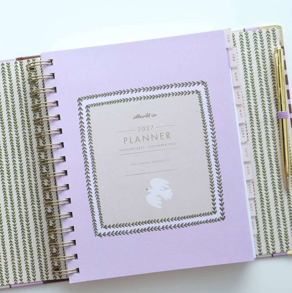 Idlewild Co. - 2027 Binder Planner | Folk Art Print