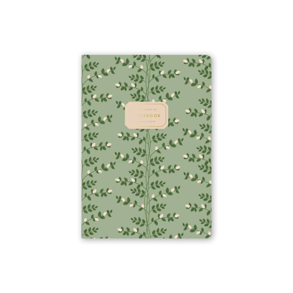 Rifle Paper Co. Set of 3 Stitched Notebooks - Dahlia