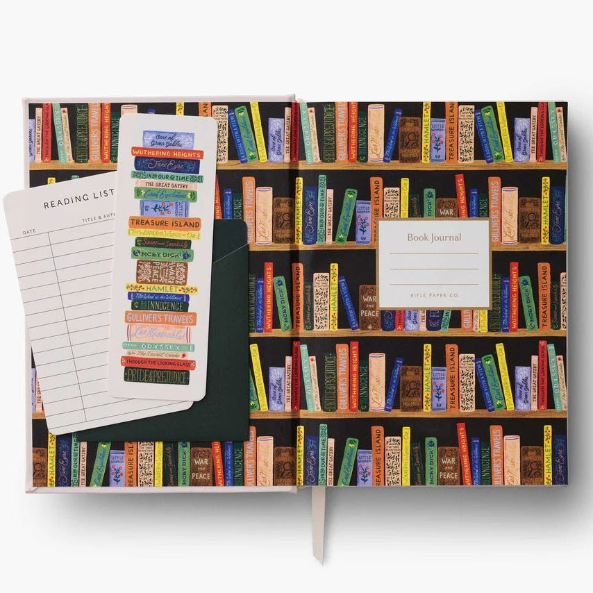 Rifle Paper Co - Book Club Embroidered Book Journal