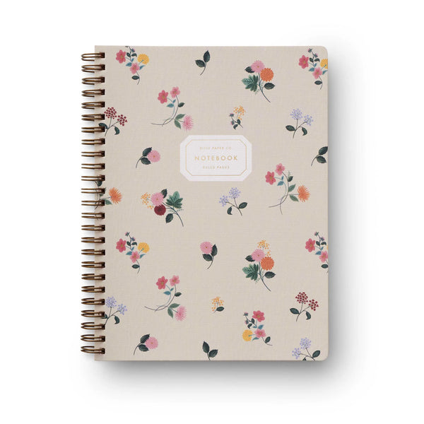 Rifle Paper Co. Spiral Notebook - Ditsy Dahlia