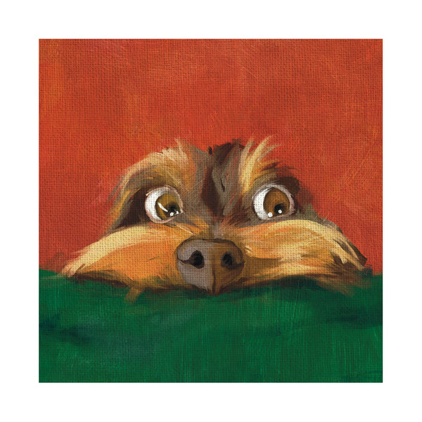 The Art File James The Dog Card 