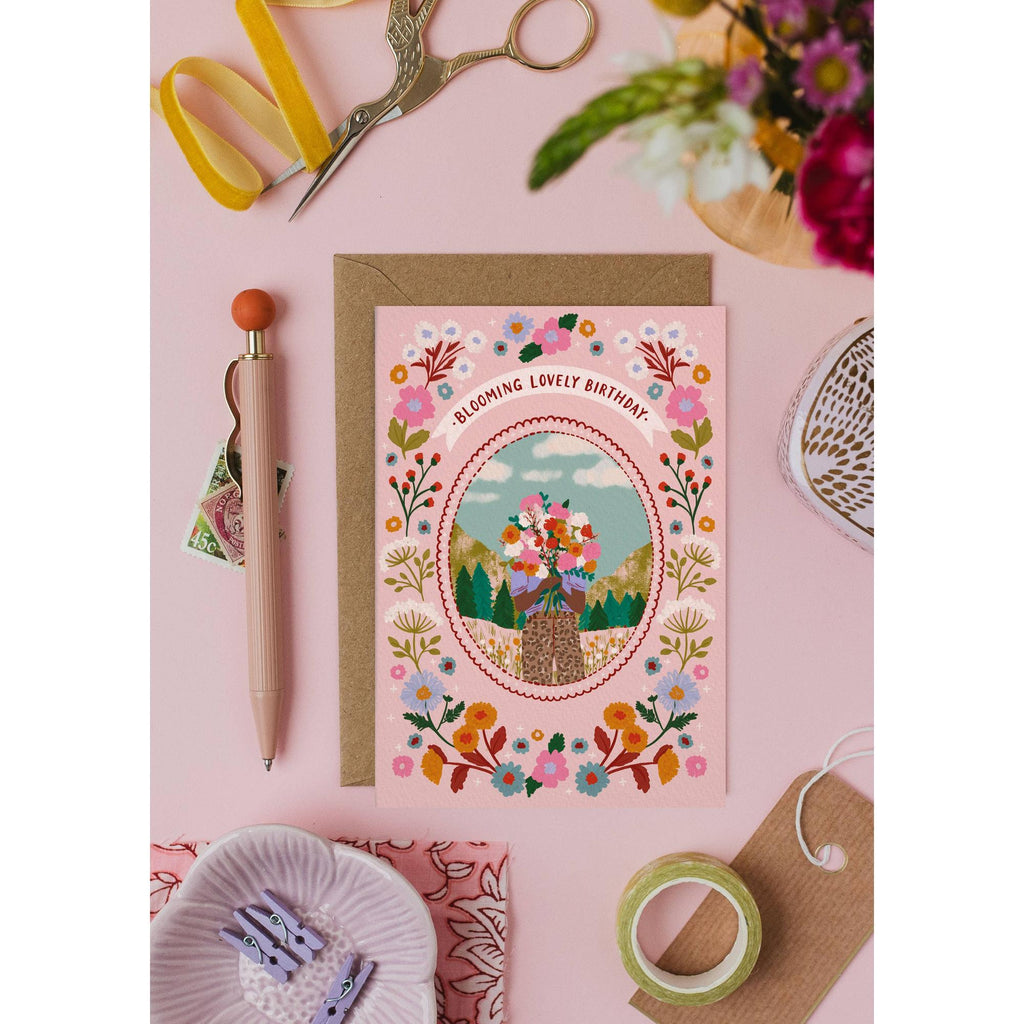 Jessie Maeve Studio - Blooming Lovely Birthday Card