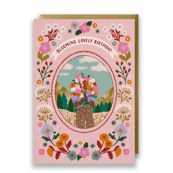 Jessie Maeve Studio - Blooming Lovely Birthday Card