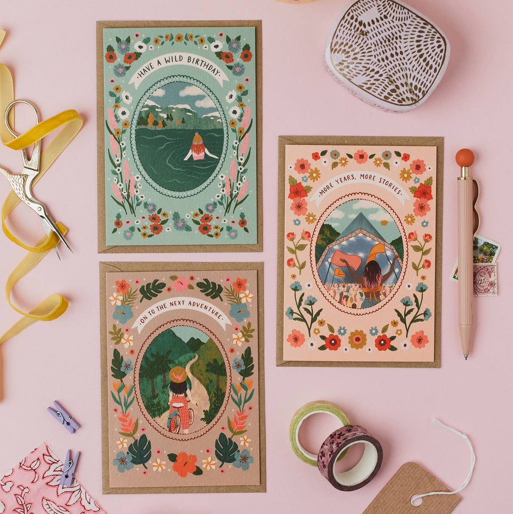 Jessie Maeve Studio - Enjoy Your Time in the Sun Birthday Card