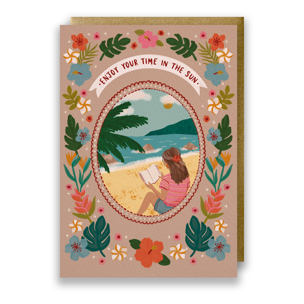 Jessie Maeve Studio - Enjoy Your Time in the Sun Birthday Card