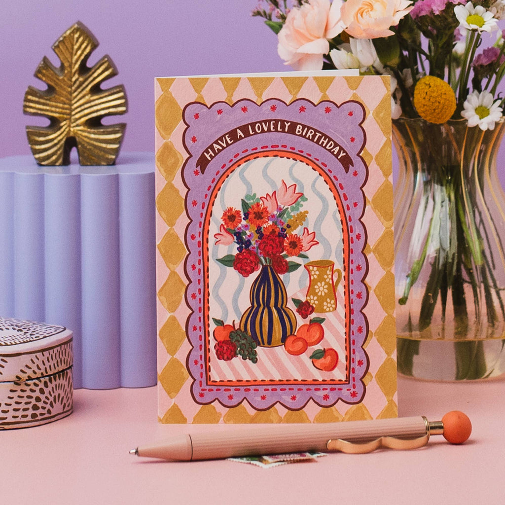 Jessie Maeve Studio - Lovely Birthday Card
