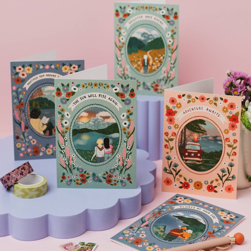 Jessie Maeve Studio - Lucky to Have You Friendship Card