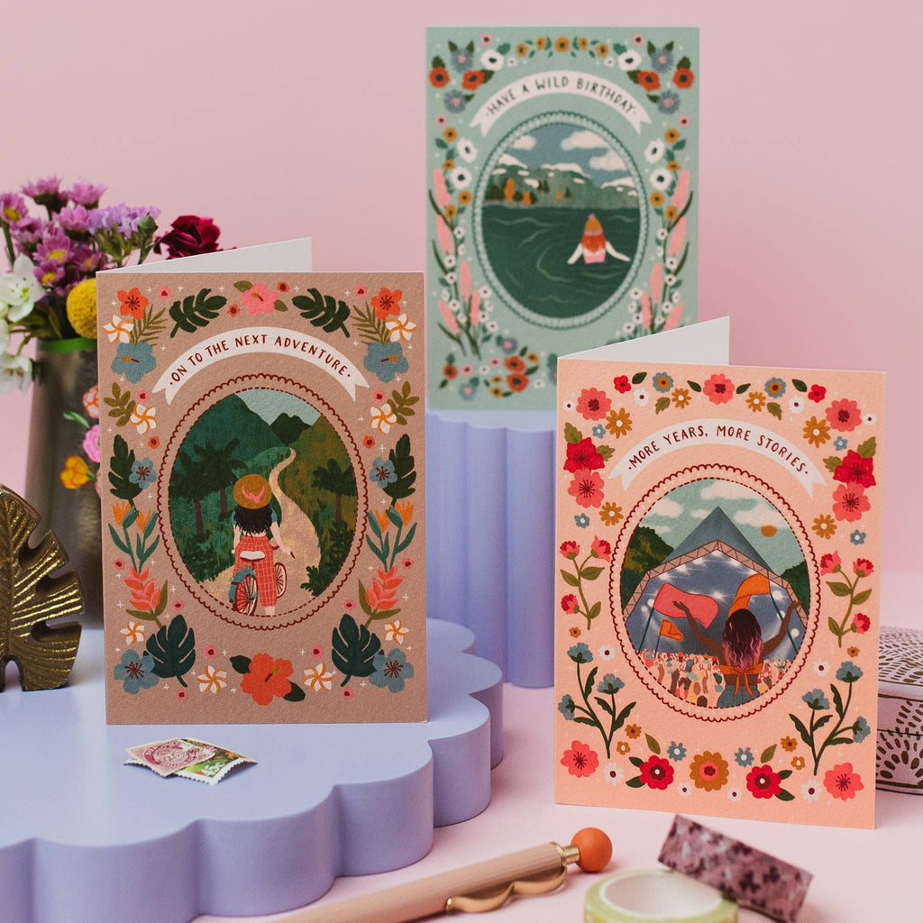 Jessie Maeve Studio - New Adventures Greeting Card