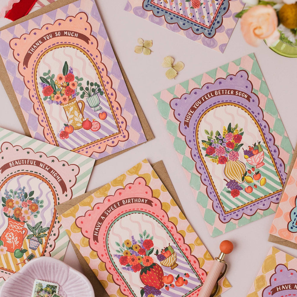 Jessie Maeve Studio - Strawberry Birthday Card
