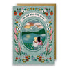 Jessie Maeve Studio - Sunrise & Mountains Sympathy Card