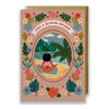 Jessie Maeve Studio - Tropical Beach Yoga Birthday Card
