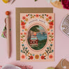 Jessie Maeve Studio - Wild Camping Goodbye & Good Luck Card