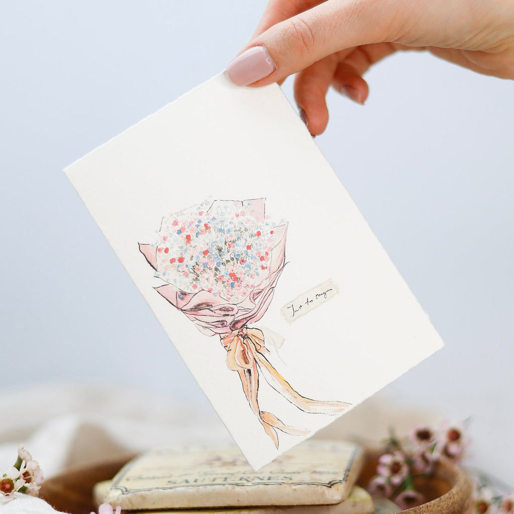 Sophie Amelia Creates - Just to say - Thank You Card