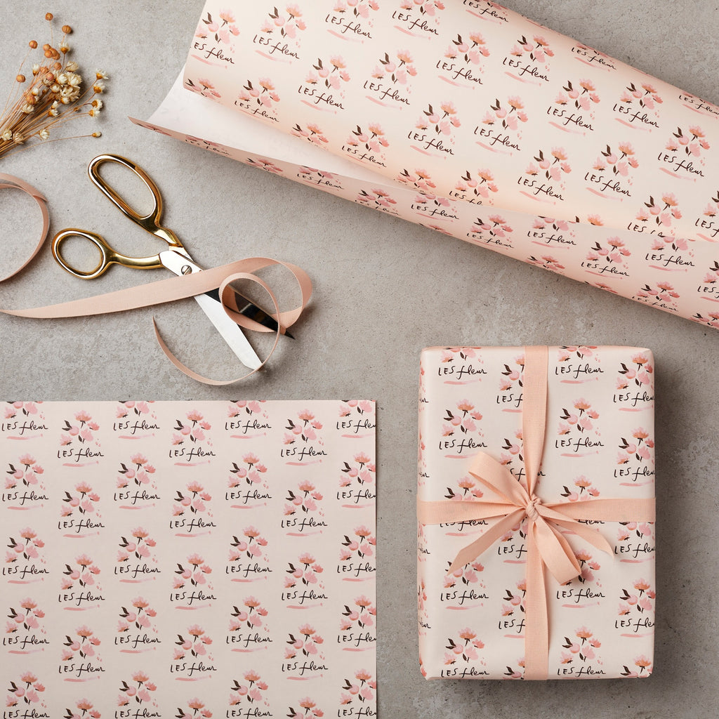 Katie Leamon Les Fleurs Gift Wrap