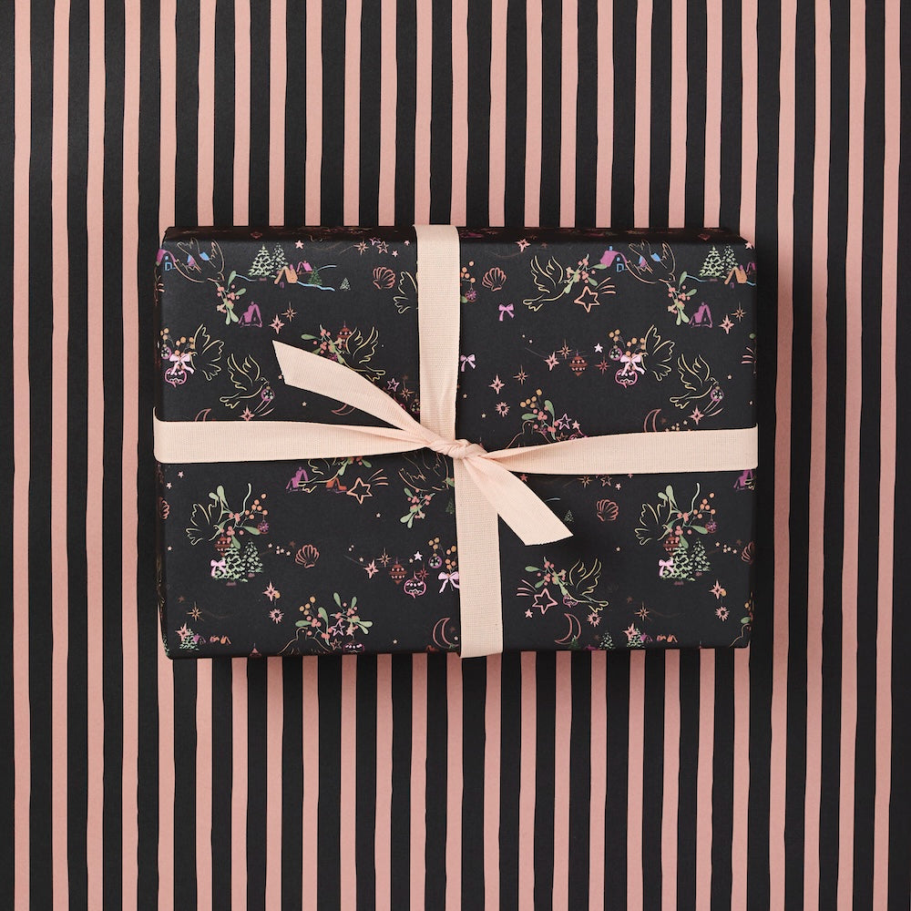 Katie Leamon L&L Christmas Dark Gift Wrap