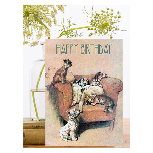 Madame Treacle - Lazy Day Birthday Card