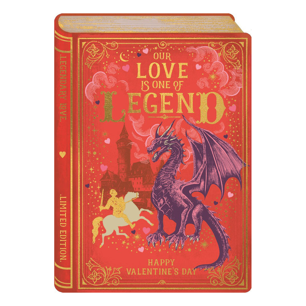 Storybook Love Of Legend Valentine's Day Card