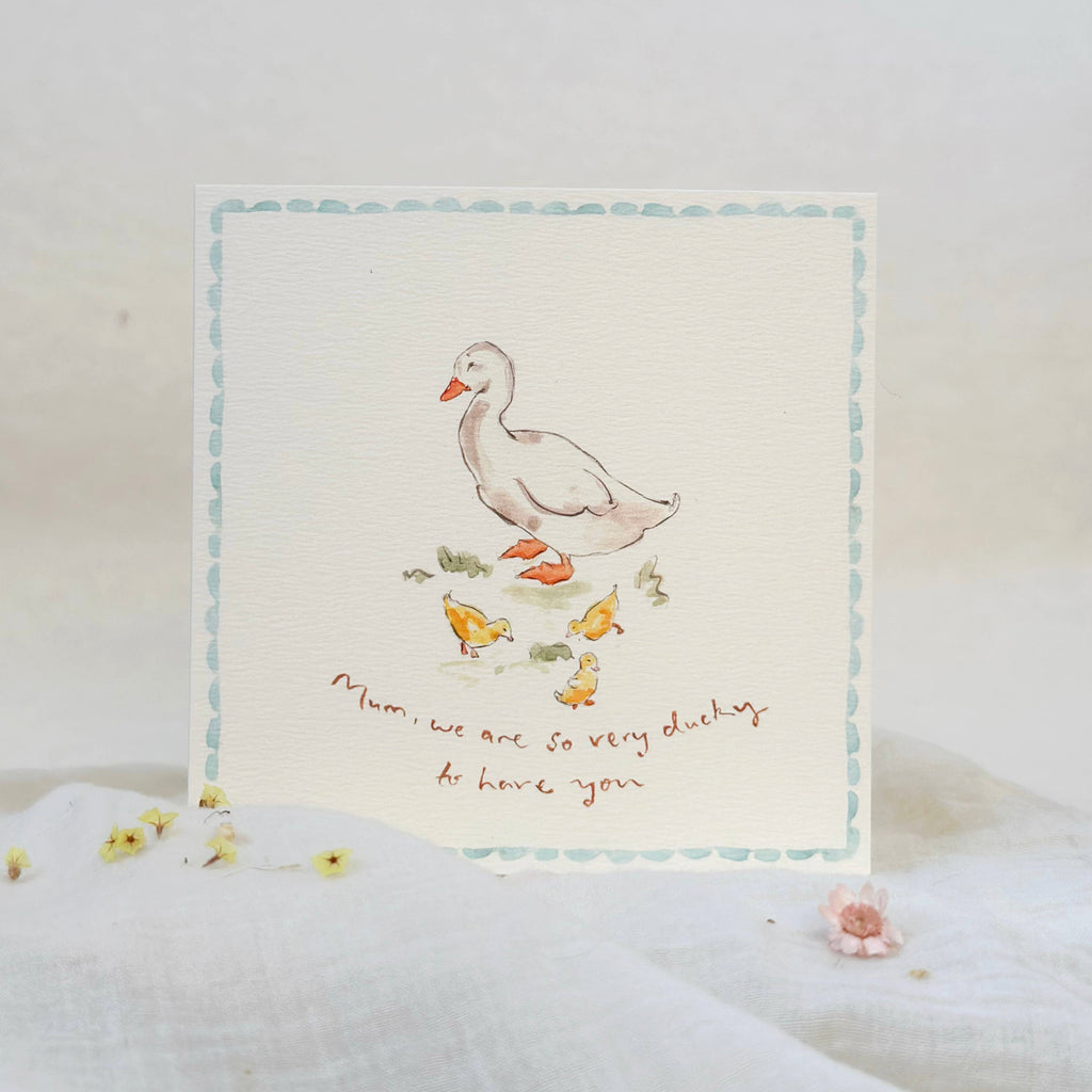 Sophie Amelia Creates - Lucky Ducky Mother's Day Card