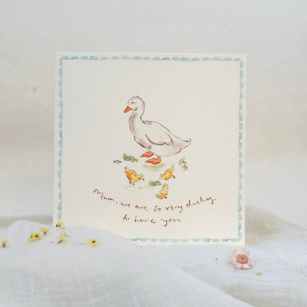 Sophie Amelia Creates - Lucky Ducky Mother's Day Card