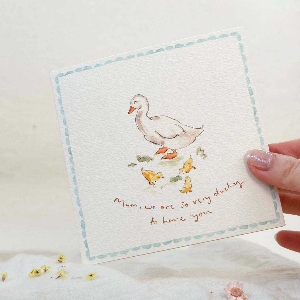 Sophie Amelia Creates - Lucky Ducky Mother's Day Card