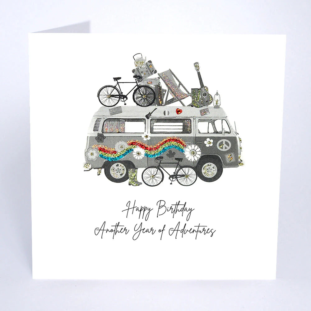 Five Dollar Shake Happy Birthday Another Year of Adventures Card