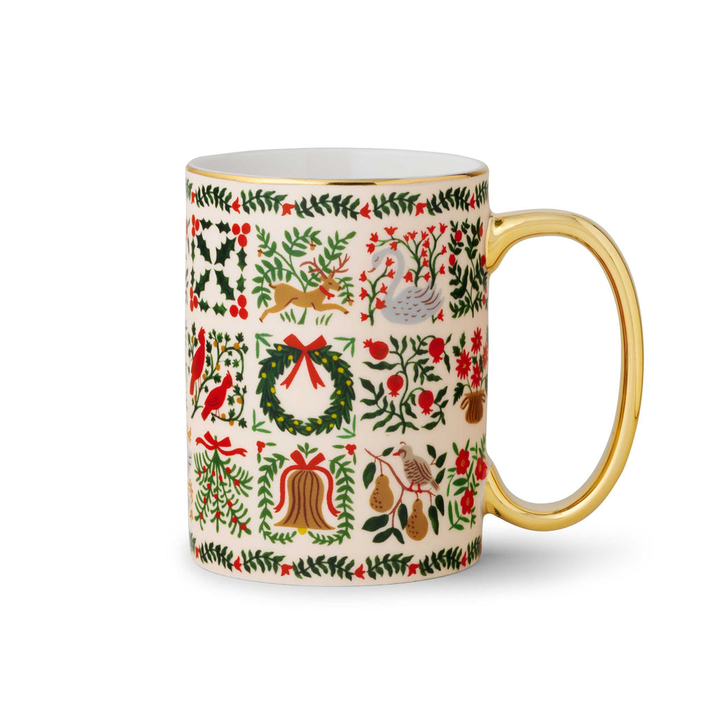 Rifle Paper Co. - Christmastide Porcelain Mug