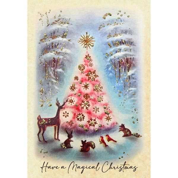 Counting Stars Have a Magical Christmas Card