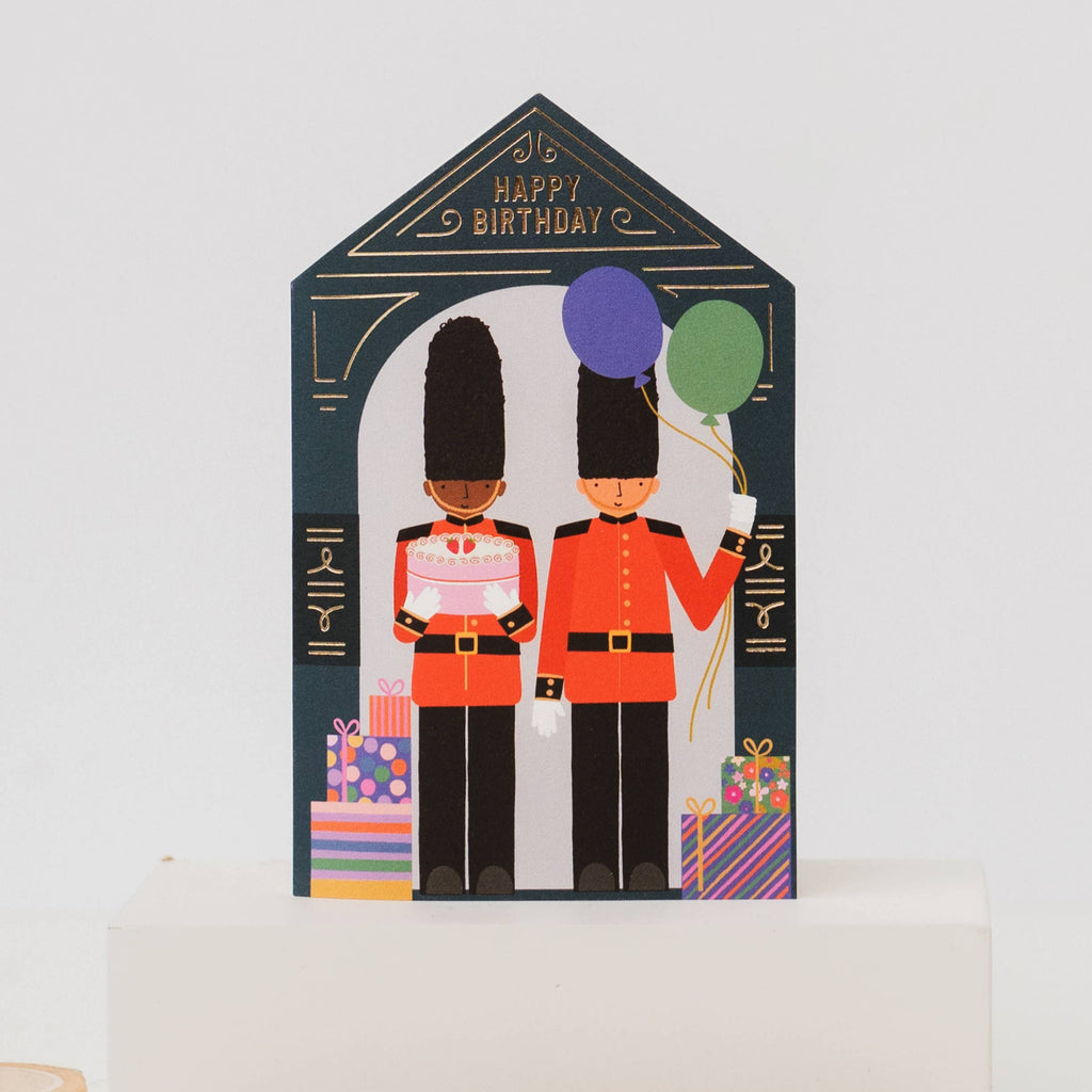 Mifkins - London Guards Birthday Card