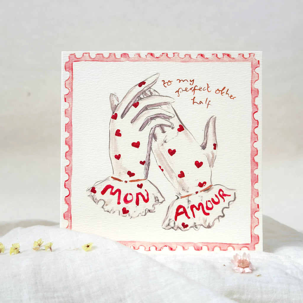 Sophie Amelia Creates - Mon Amour Love Card