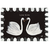 ArtPress Two Beautiful Swans Congratulations Card