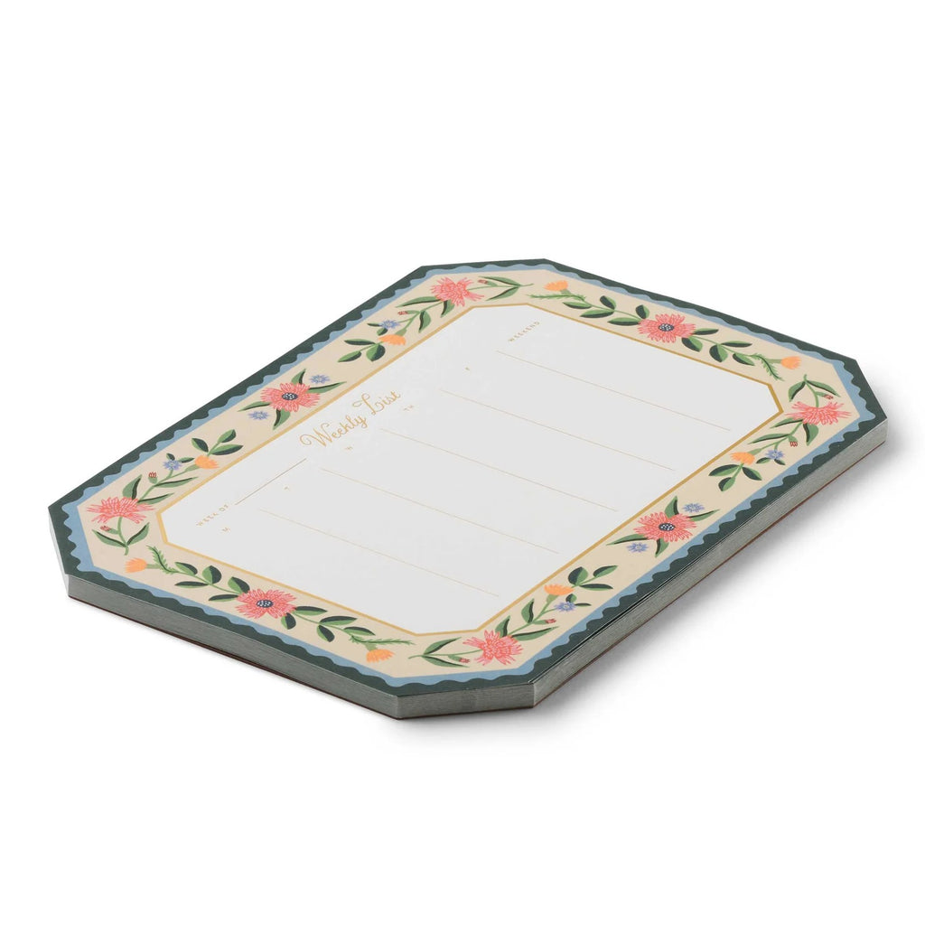 Rifle Paper Co. Weekly Desk Pad - Aster