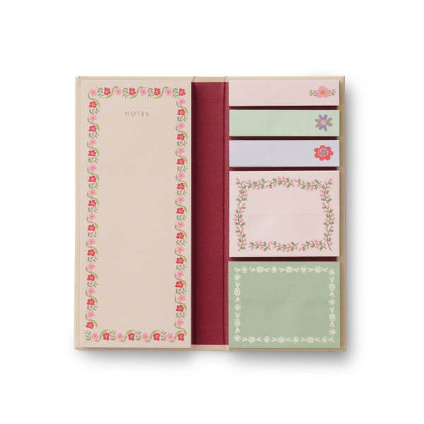 Rifle Paper Co. Sticky Note Folio - Delphine