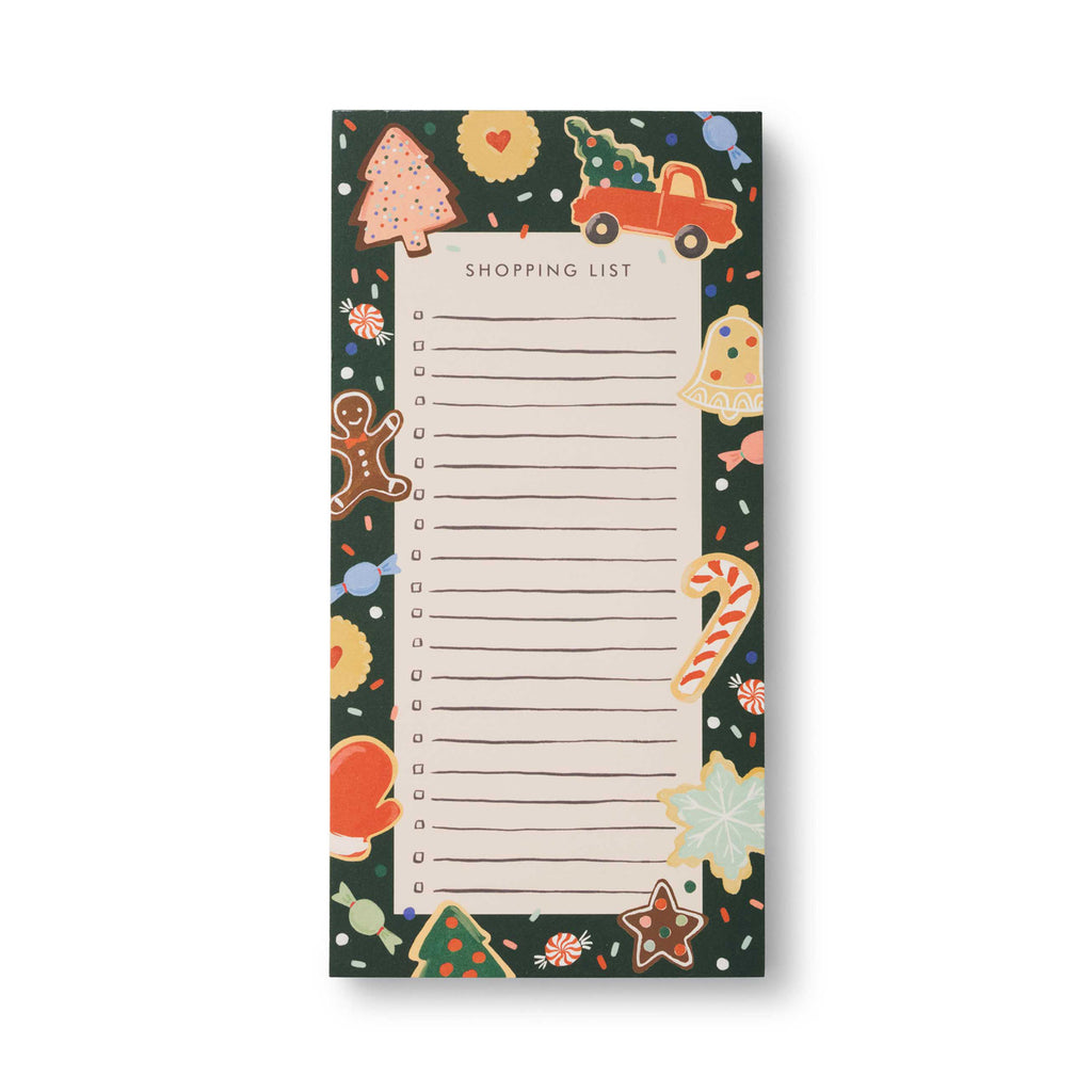 Rifle Paper Co. - Christmas Cookies Market Pad