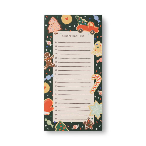 Rifle Paper Co. - Christmas Cookies Market Pad