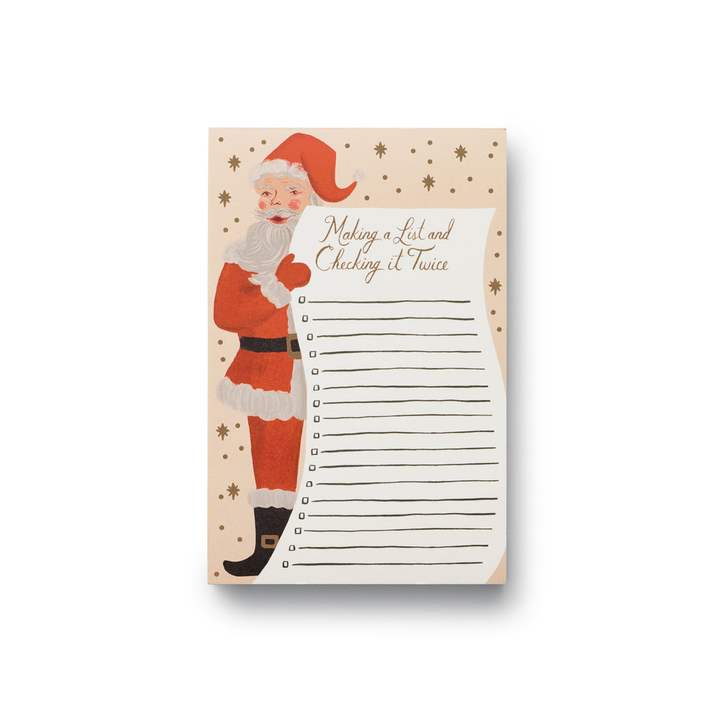 Rifle Paper Co. - Santa's List Notepad