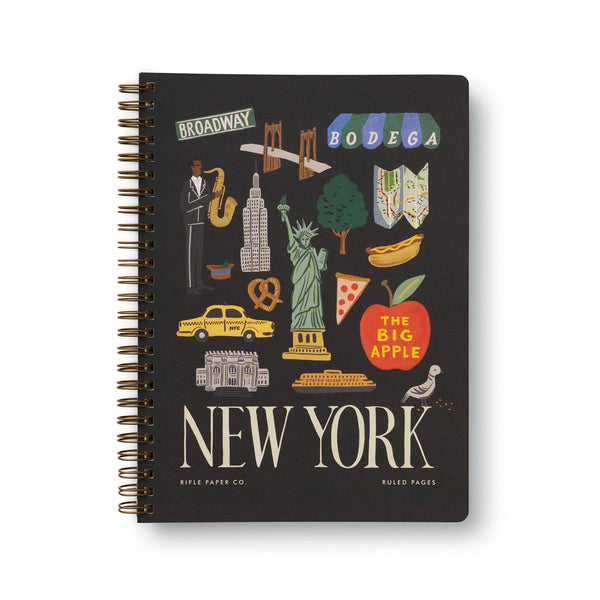 Rifle Paper Co. - New York Spiral Notebook