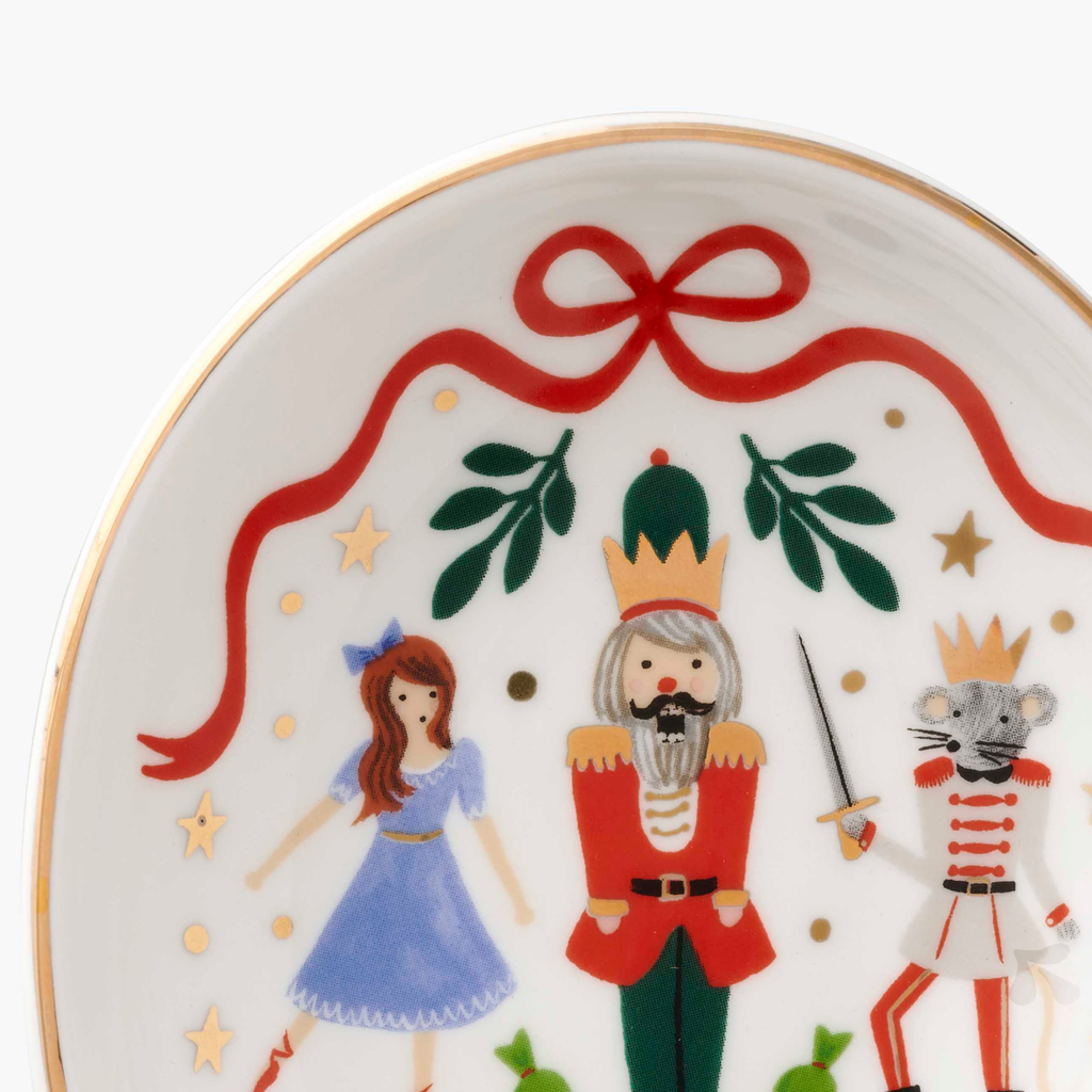 Rifle Paper Co. - Nutcracker Porcelain Spoon Rest