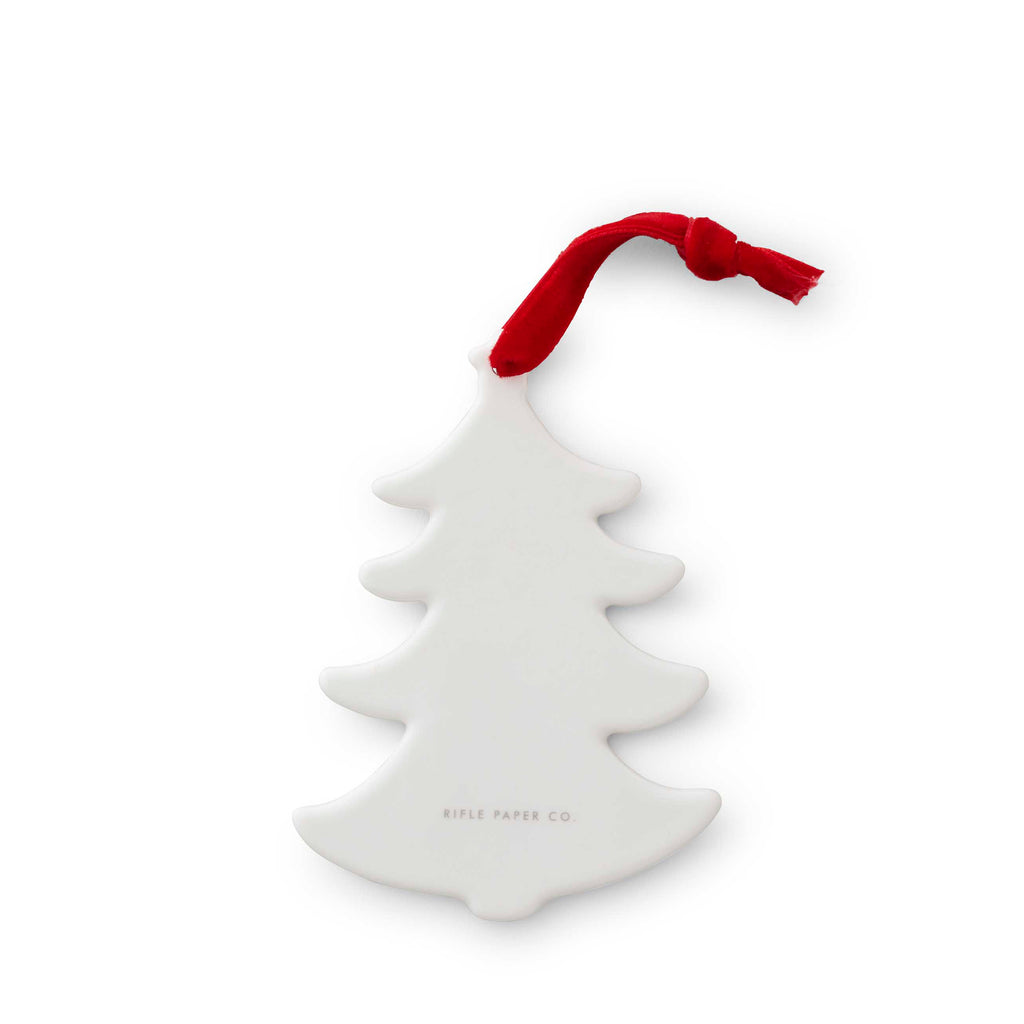 Rifle Paper Co. - Holiday Tree Porcelain Ornament