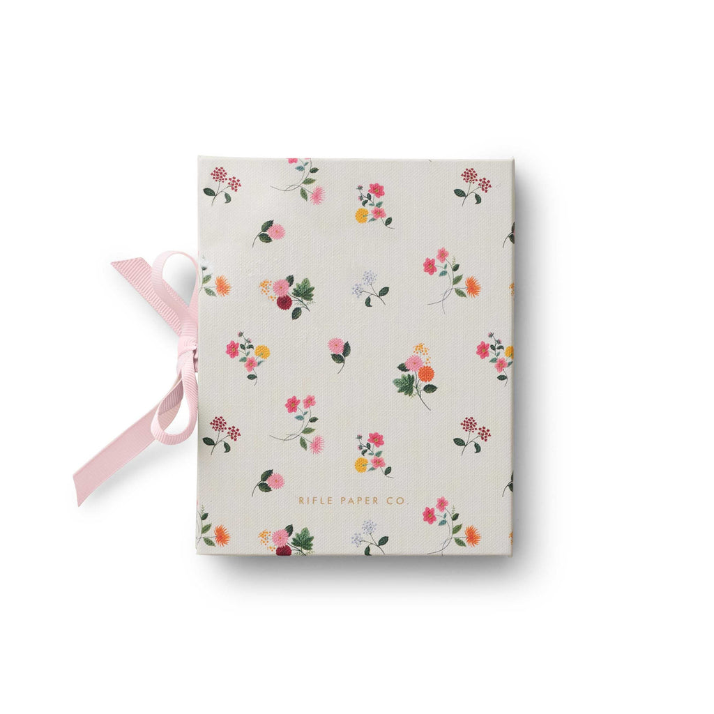 Rifle Paper Co - Ditsy Dahlia Folio Paper Wrapped Picture Frame