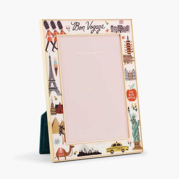 Rifle Paper Co. - Bon Voyage 5x7 Picture Frame