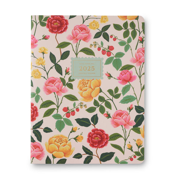 Rifle Paper Co. 2025 12-Month Appointment Notebook - Roses