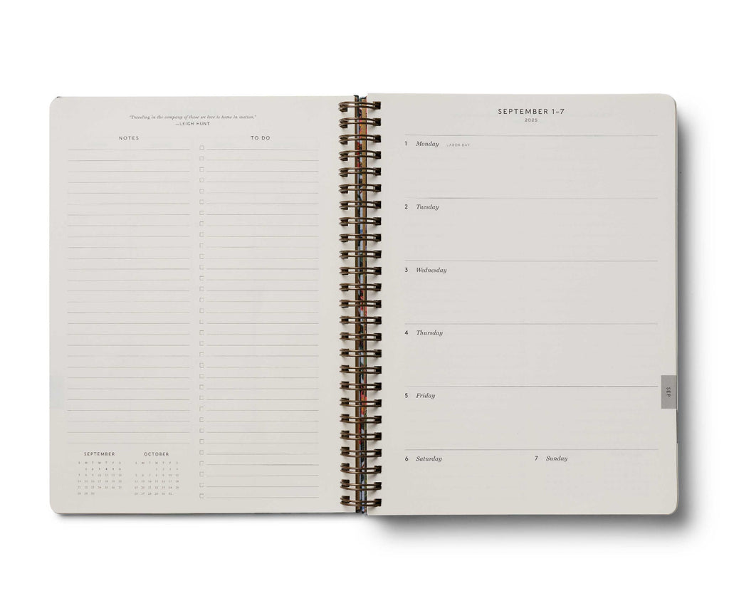 Rifle Paper Co - 2025-2026 Gracie 17-Month Academic Softcover Spiral Planner